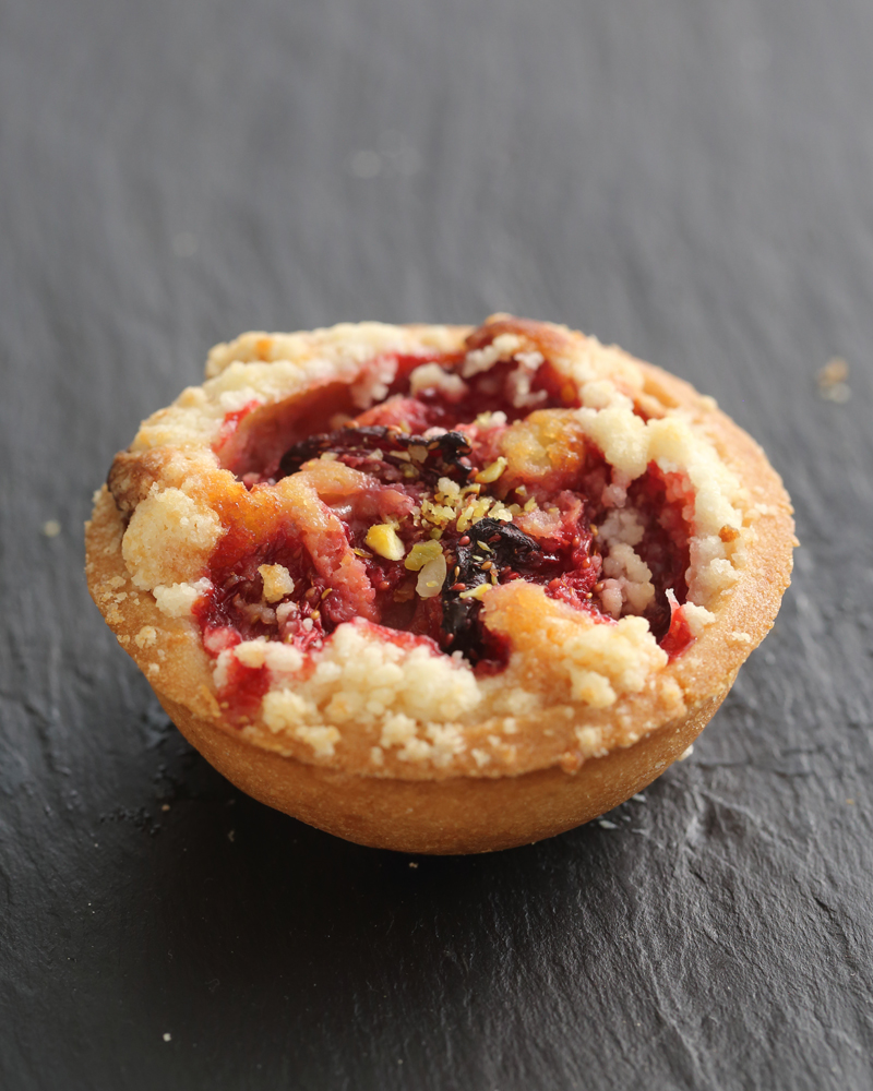 いちごのクランブルタルト